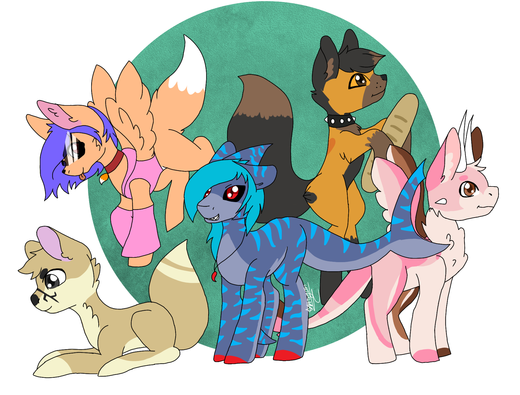 Ponies by Seabrea